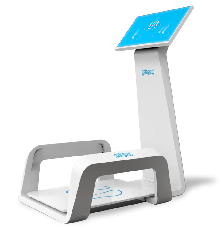 SafeSize 3d Foot Scanner Retail in Future